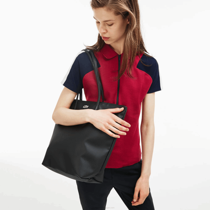 a25 V6HV2835 femmes Lacoste sac cabas zippé vertical l1212 concept