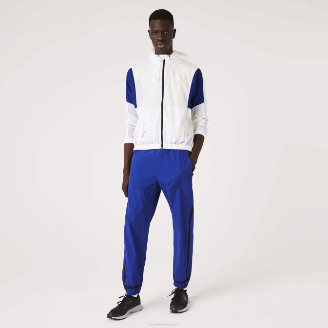 bdm bleu V6HV1130 Hommes Lacoste pantalon de survêtement léger