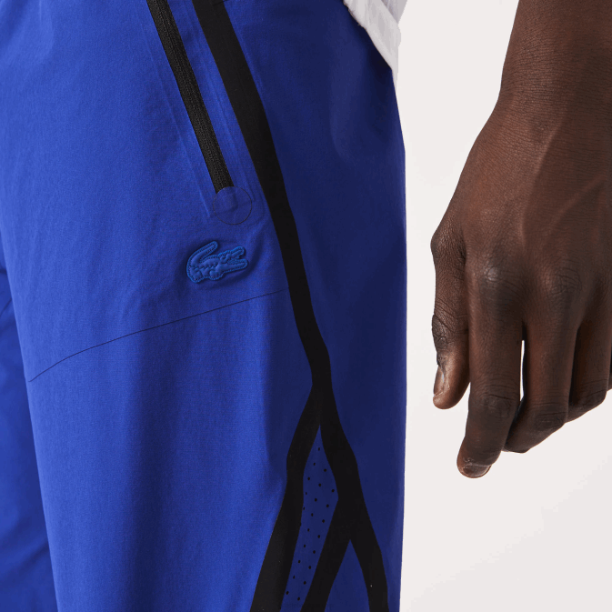 bdm bleu V6HV1130 Hommes Lacoste pantalon de survêtement léger