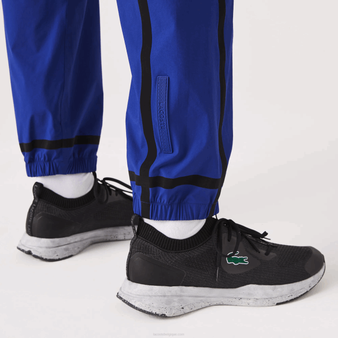 bdm bleu V6HV1130 Hommes Lacoste pantalon de survêtement léger
