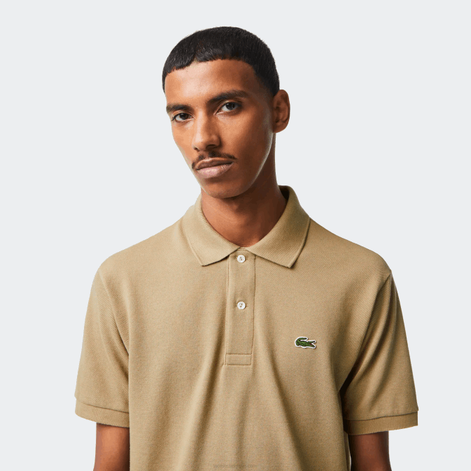 beige cb8 V6HV150 Hommes Lacoste polo original l1212