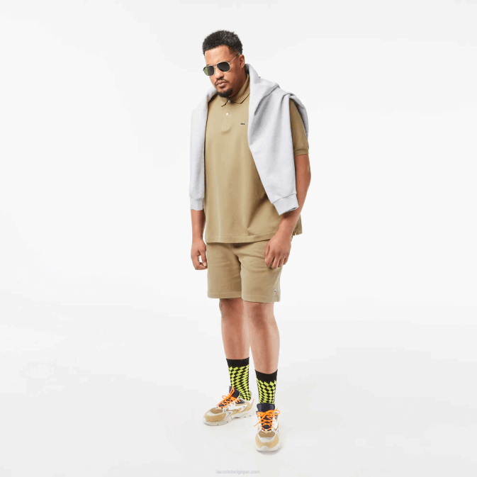 beige cb8 V6HV150 Hommes Lacoste polo original l1212