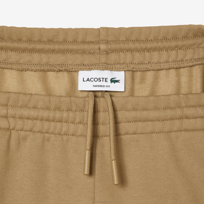 beige cb8 V6HV350 Hommes Lacoste pantalon de survêtement fuselé en polaire