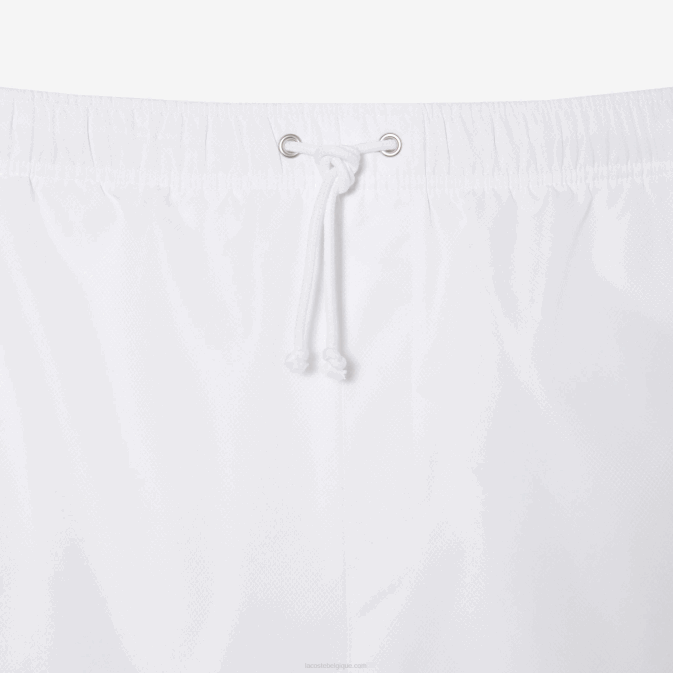 blanc 001 V6HV1446 Hommes Lacoste short de sport doublé en jersey coupe décontractée - grande taille - grand