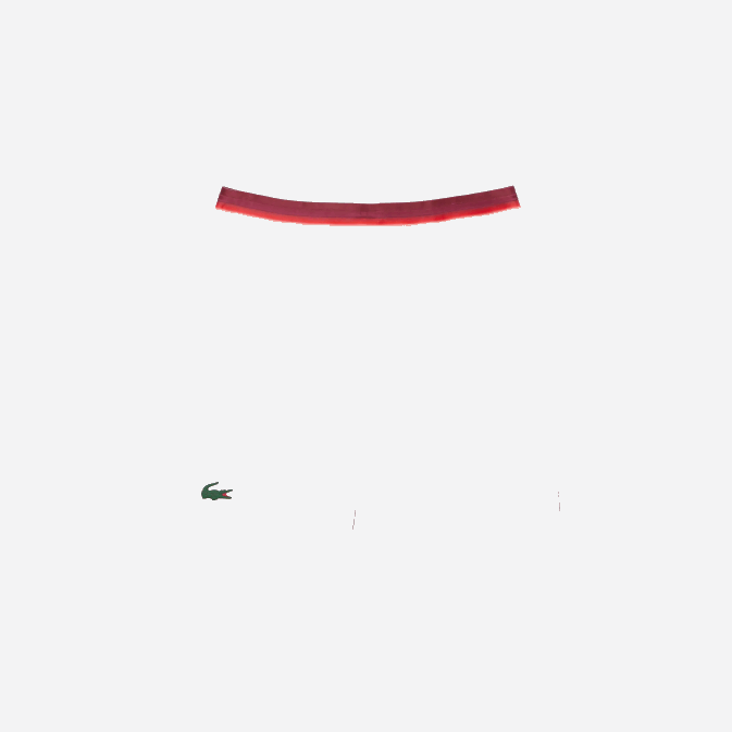 blanc 001 V6HV1533 Hommes Lacoste short stretch léger sport x novak djokovic