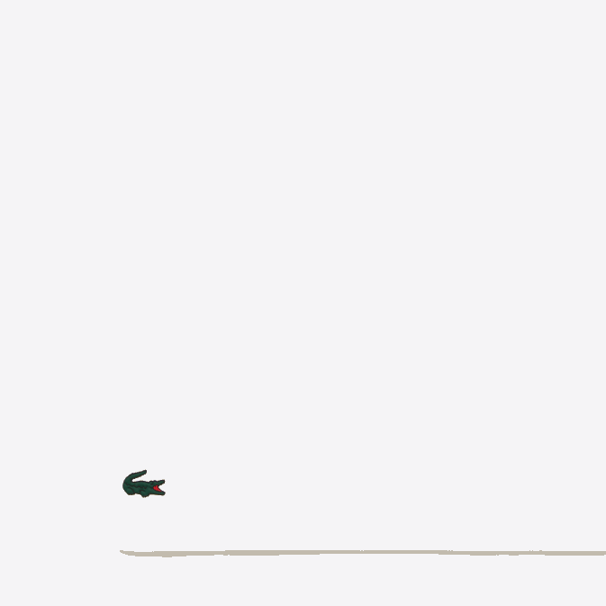 blanc 001 V6HV215 Hommes Lacoste t-shirt sport miami open edition