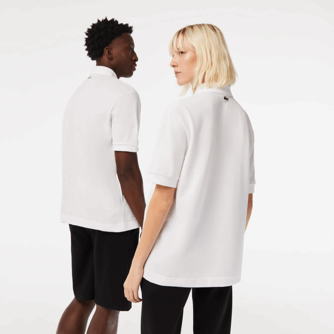 blanc 001 V6HV231 Hommes Lacoste polo ample original l1212