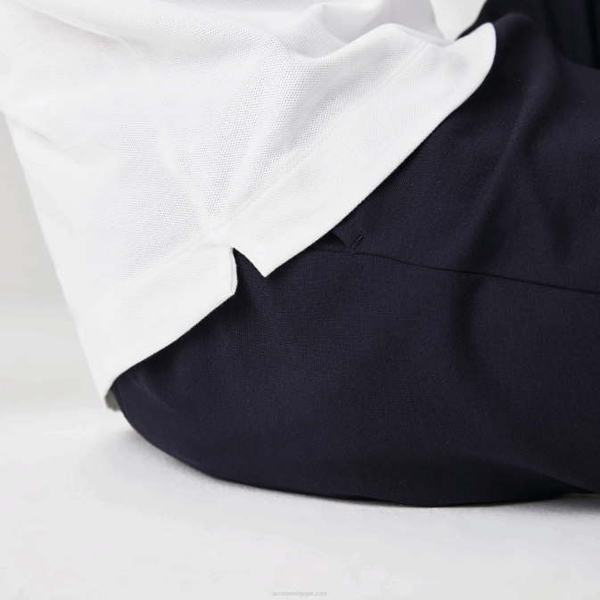 blanc 001 V6HV80 Hommes Lacoste polo piqué de coton stretch smart paris