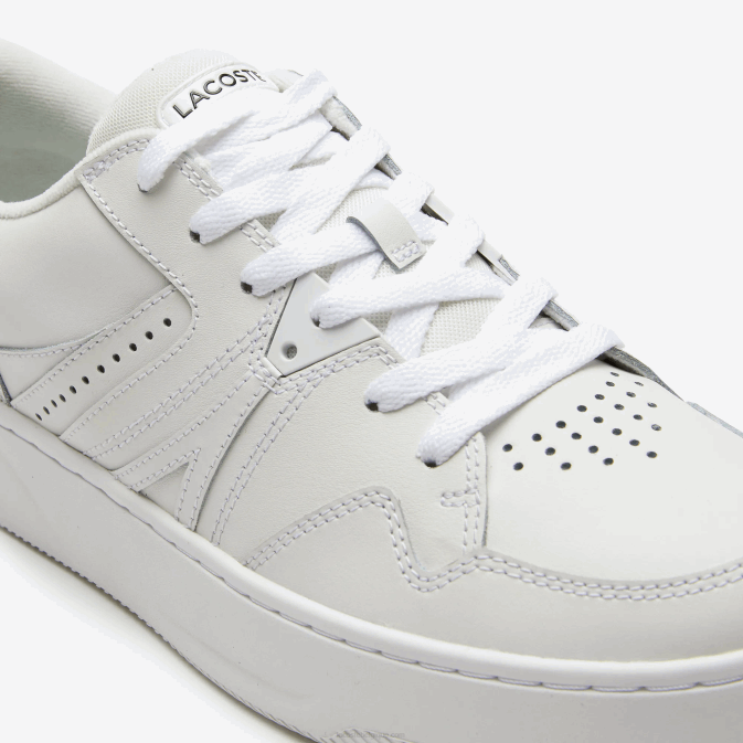blanc 21g V6HV1823 Hommes Lacoste baskets en cuir l005
