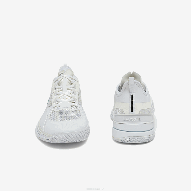 blanc 21g V6HV1851 Hommes Lacoste chaussures de tennis ag-lt21 ultra textile