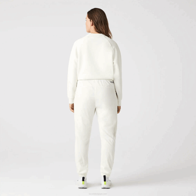 blanc 70v V6HV2554 femmes Lacoste pantalon de survêtement à imprimé marin