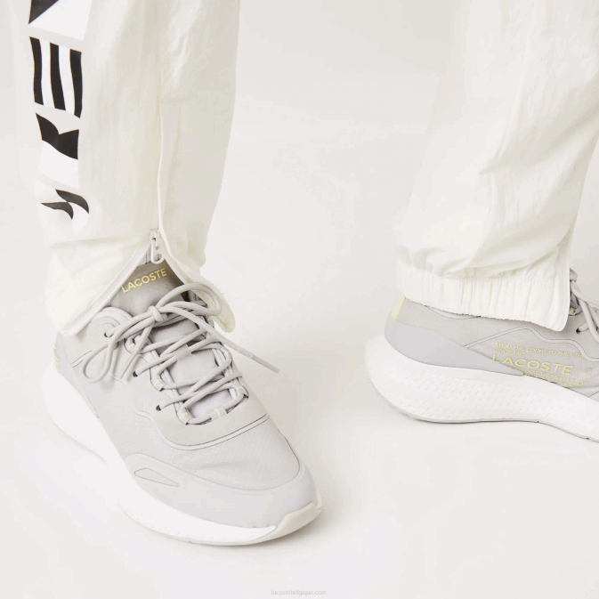 blanc 70v V6HV2554 femmes Lacoste pantalon de survêtement à imprimé marin