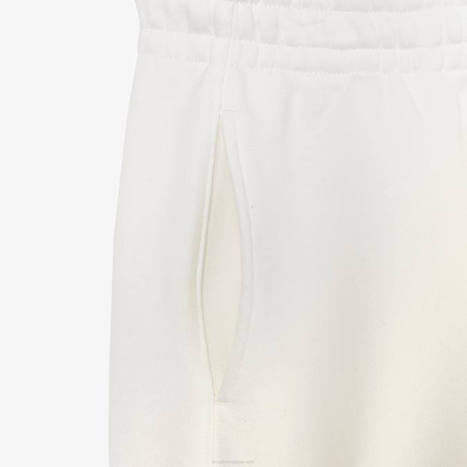 blanc 70v V6HV2665 femmespantalon de survêtement lacoste x goop en molleton de coton
