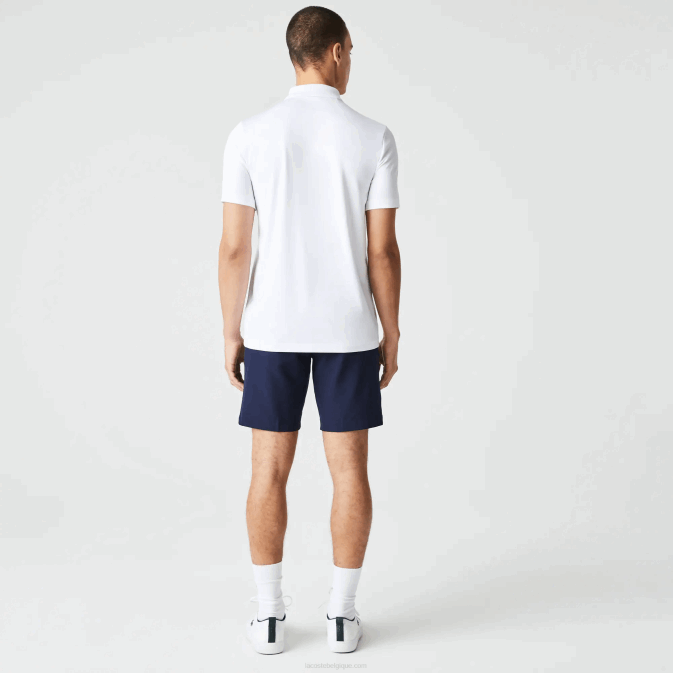 blanc bleu marine 522 V6HV595 Hommes Lacoste polo de golf en jersey de sport