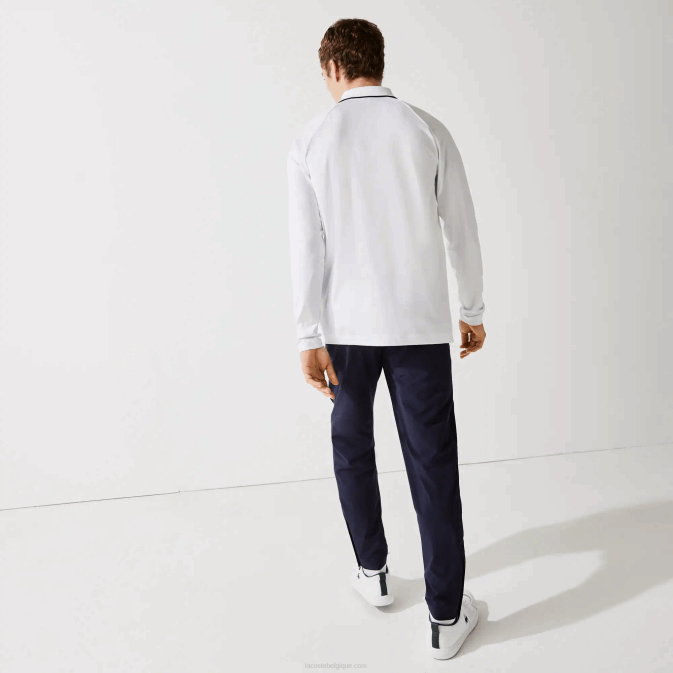 blanc bleu marine 522 V6HV847 Hommes Lacoste polo de golf sport respirant