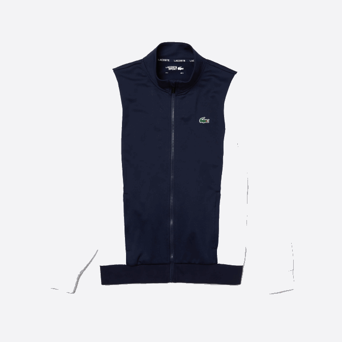 blanc bleu marine r20 V6HV1205 Hommes Lacoste sweat zippé sport piqué