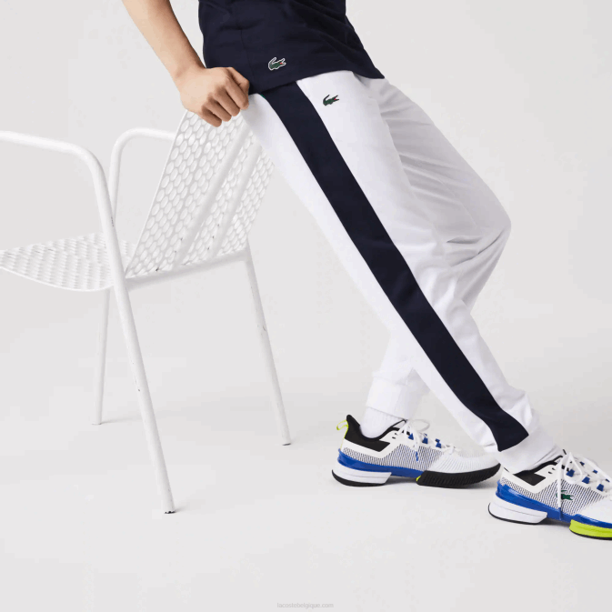 blanc bleu marine vert 9gg V6HV994 Hommes Lacoste pantalon de survêtement de tennis résistant à la course
