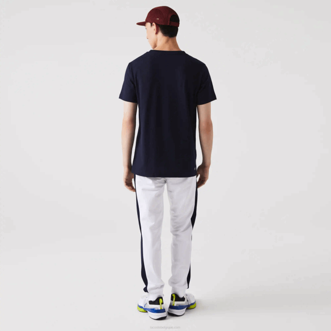 blanc bleu marine vert 9gg V6HV994 Hommes Lacoste pantalon de survêtement de tennis résistant à la course