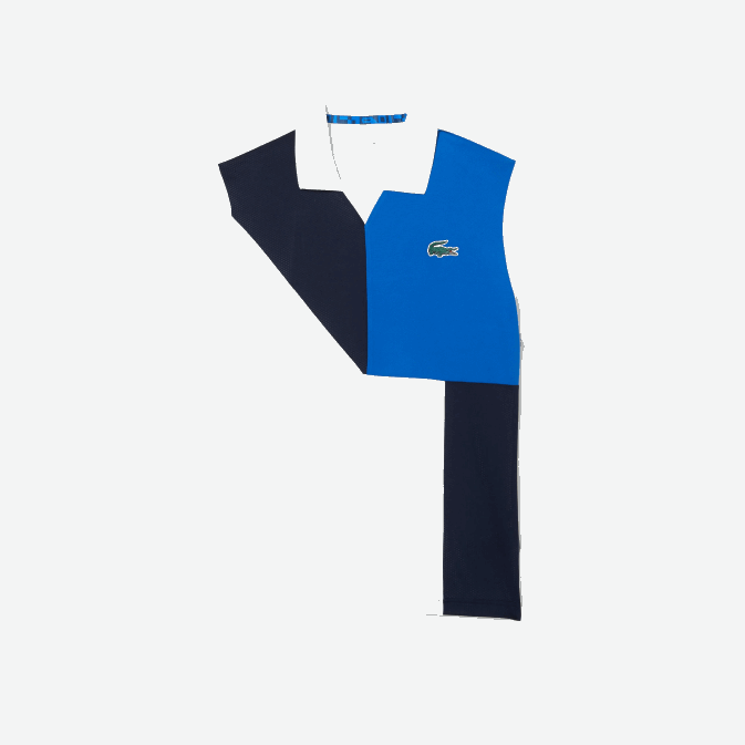 blanc noir bleu x87 V6HV785 Hommes Lacoste polo de tennis piqué ultra sec sport