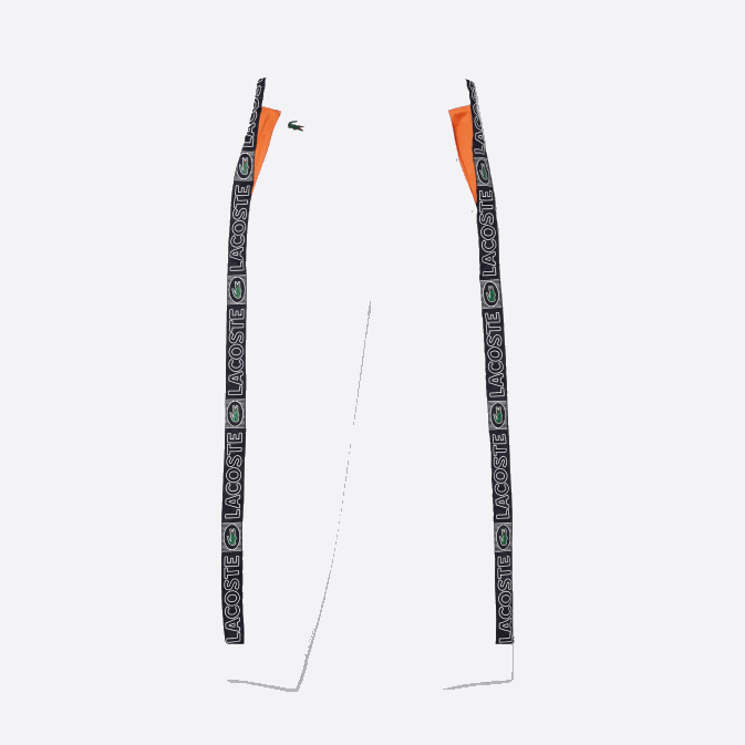 blanc orange bleu marine asr V6HV1120 Hommes Lacoste pantalon de survêtement à bandes de sport