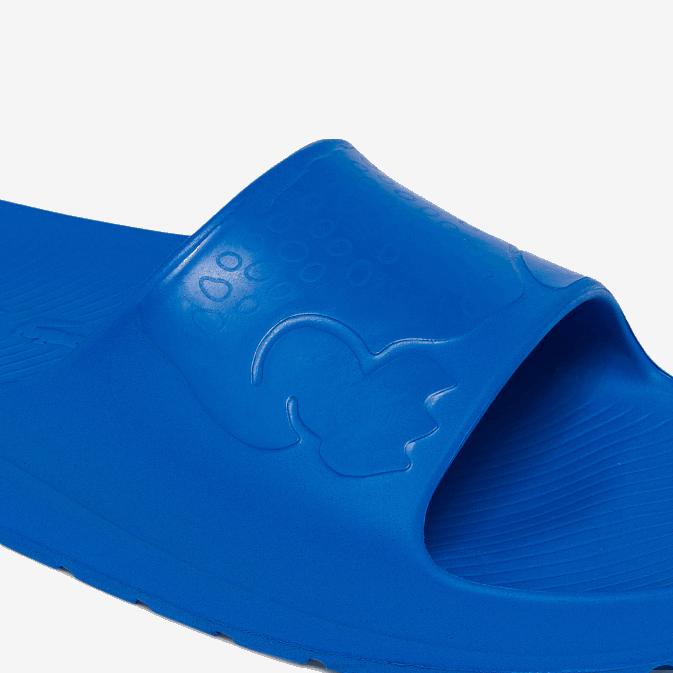 bleu 11c V6HV1812 Hommes Lacoste claquettes en synthétique à logo croco 20