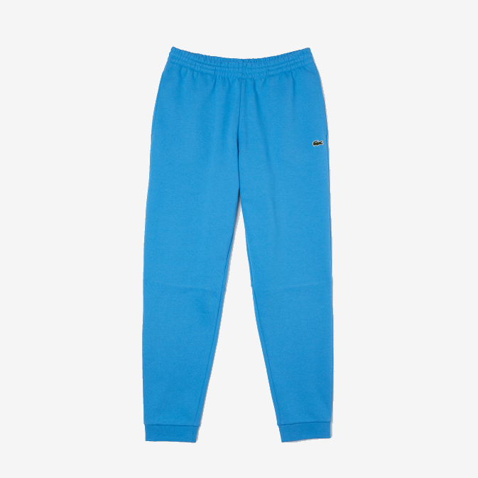 bleu 4xa V6HV1086 Hommes Lacoste pantalon de survêtement fuselé en polaire