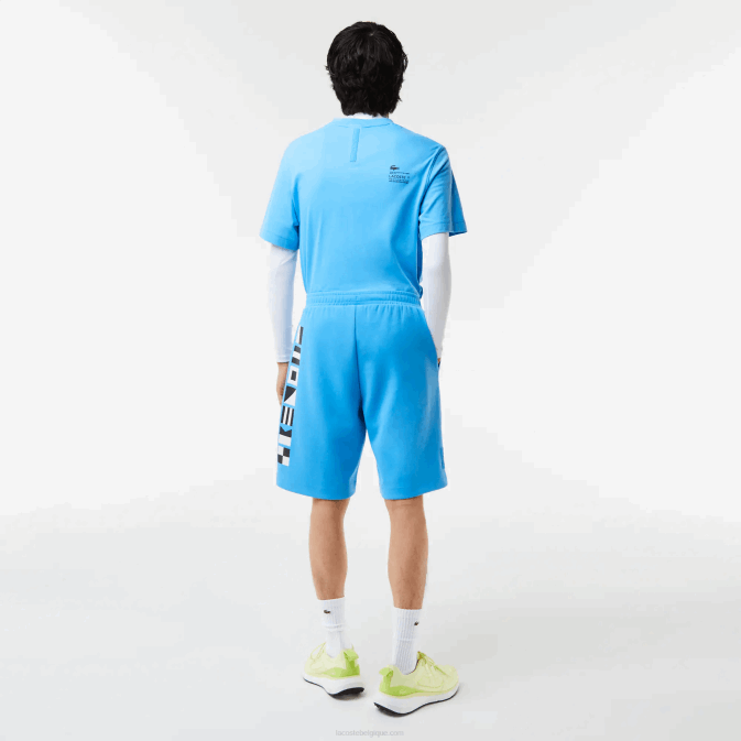bleu 4xa V6HV1356 Hommes Lacoste short à imprimé réfléchissant