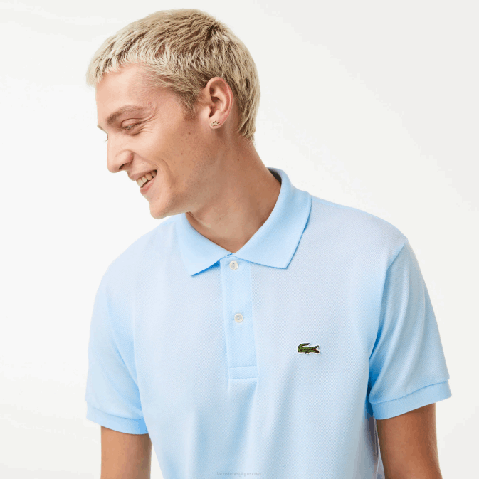 bleu clair t01 V6HV61 Hommes Lacoste polo original l1212