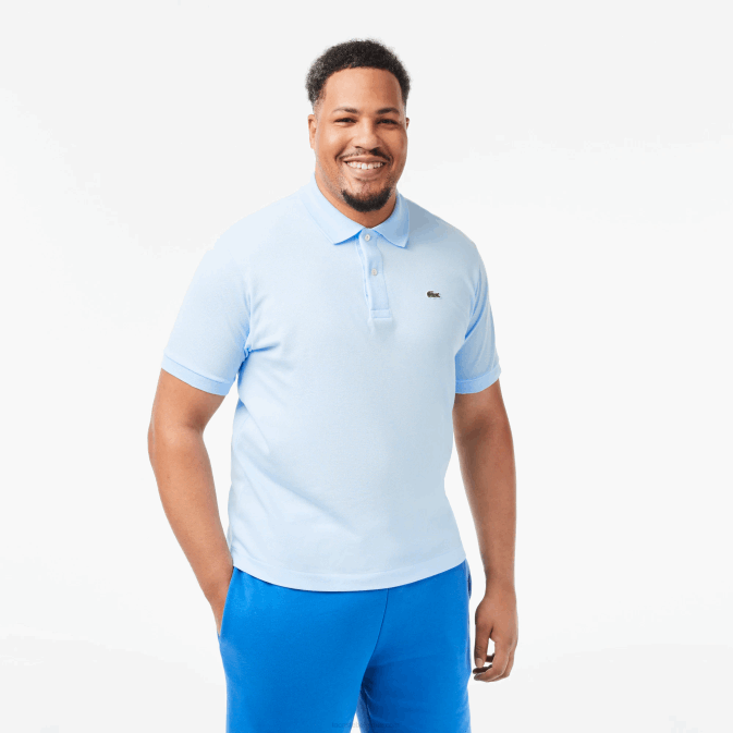 bleu clair t01 V6HV61 Hommes Lacoste polo original l1212