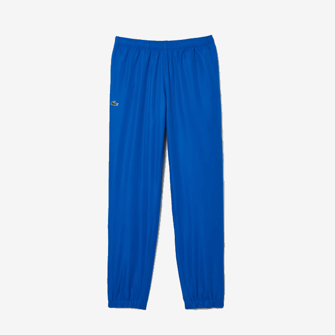 bleu k1q V6HV1087 Hommes Lacoste pantalon de survêtement de tennis à imprimés latéraux sport