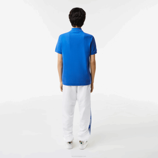 bleu k1q V6HV574 Hommes Lacoste polo piqué de coton bio