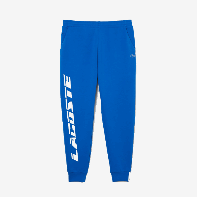 bleu k1q V6HV975 Hommes Lacoste pantalon de survêtement slim à logo
