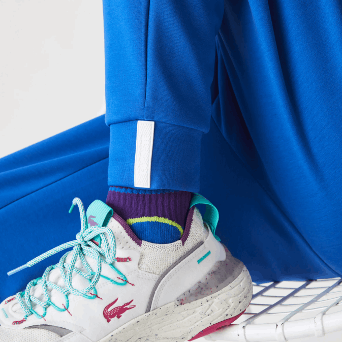 bleu k1q V6HV975 Hommes Lacoste pantalon de survêtement slim à logo