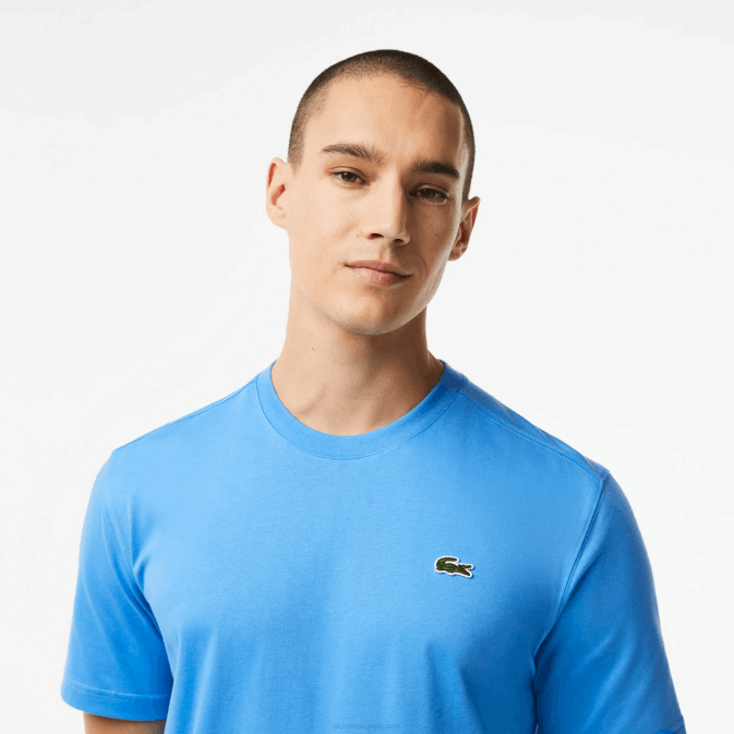bleu l99 V6HV50 Hommes Lacoste t-shirt sport respirant