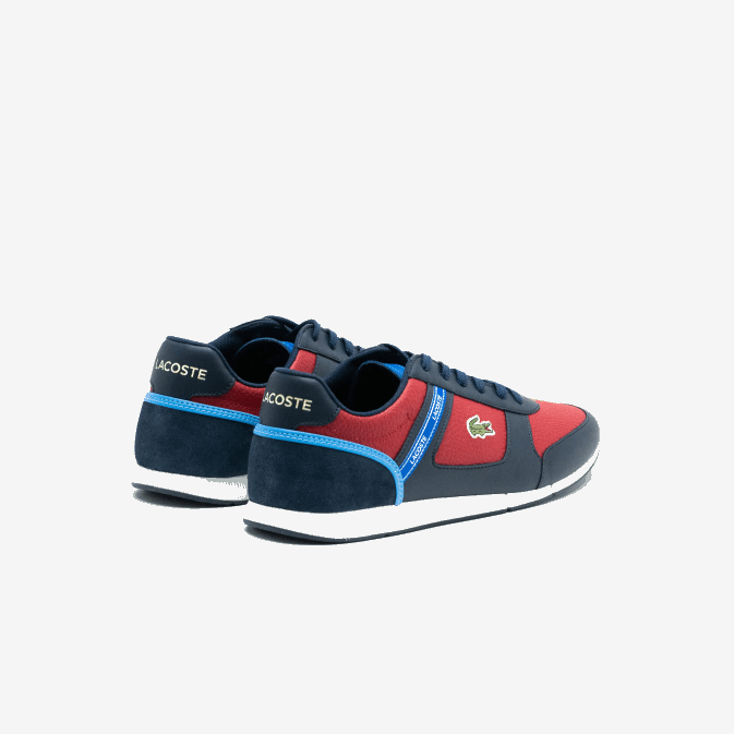 bleu marine  rouge 144 V6HV1908 Hommes Lacoste baskets en synthétique menerva sport