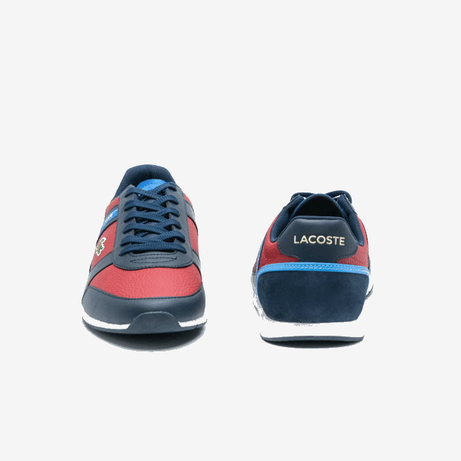 bleu marine  rouge 144 V6HV1908 Hommes Lacoste baskets en synthétique menerva sport