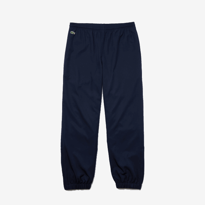 bleu marine 166 V6HV1115 Hommes Lacoste pantalon de survêtement sport tennis en taffetas à armure losange