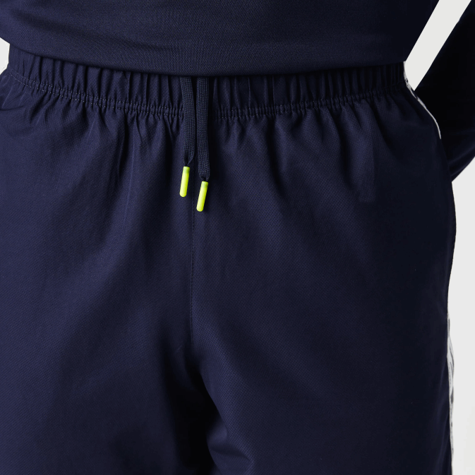 bleu marine 166 V6HV1334 Hommes Lacoste short de tennis sport en taffetas