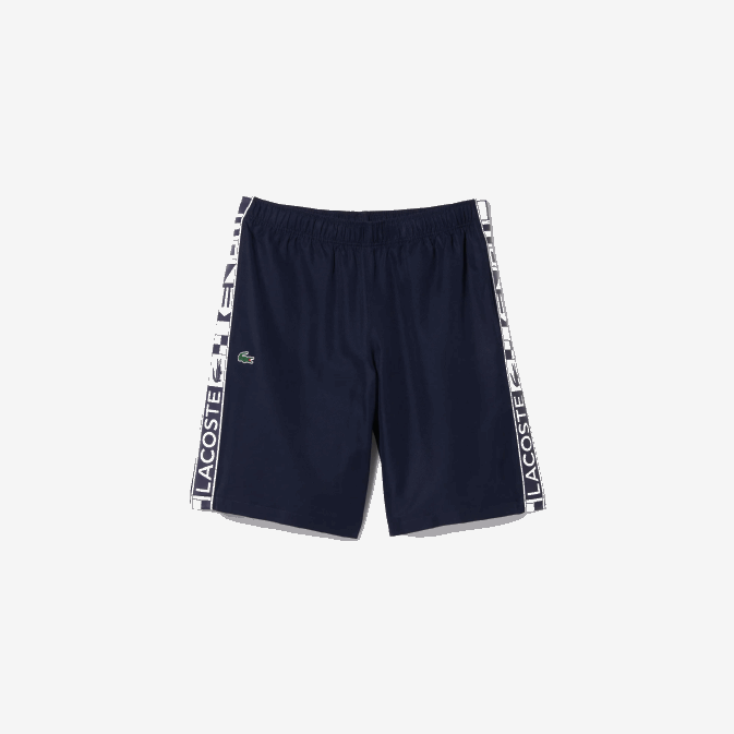 bleu marine 166 V6HV1334 Hommes Lacoste short de tennis sport en taffetas