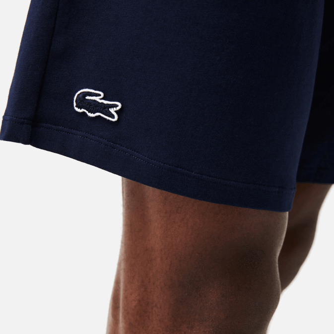 bleu marine 166 V6HV1376 Hommes Lacoste boxer long à taille rayée