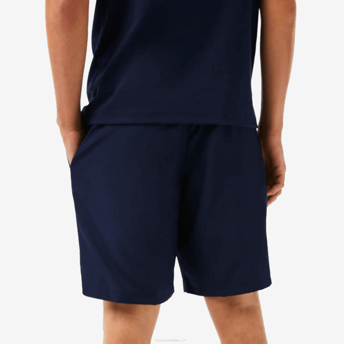 bleu marine 166 V6HV1441 Hommes Lacoste short de tennis à losanges solides sport