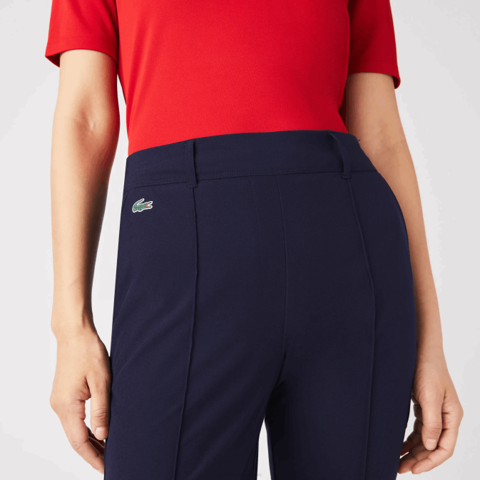 bleu marine 166 V6HV2658 femmes Lacoste pantalon de golf stretch sport