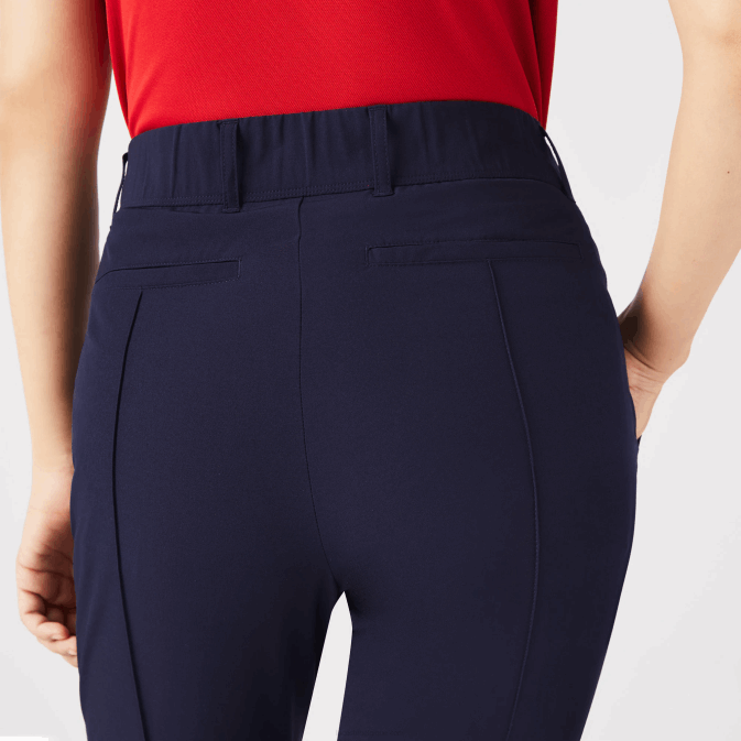 bleu marine 166 V6HV2658 femmes Lacoste pantalon de golf stretch sport
