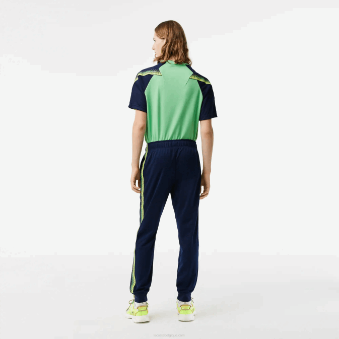 bleu marine 166 V6HV305 Hommes Lacoste pantalon de survêtement de tennis résistant à l\abrasion