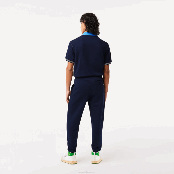 bleu marine 166 V6HV309 Hommes Lacoste pantalon de jogging en molleton non brossé