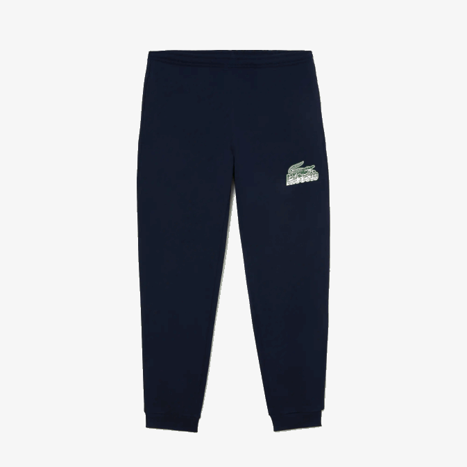 bleu marine 166 V6HV309 Hommes Lacoste pantalon de jogging en molleton non brossé