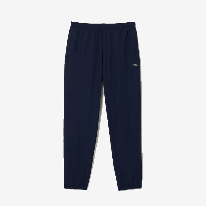 bleu marine 166 V6HV332 Hommes Lacoste pantalon de survêtement déperlant coupe classique