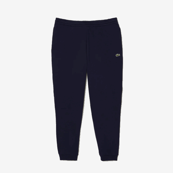 bleu marine 166 V6HV348 Hommes Lacoste pantalon de survêtement fuselé en polaire