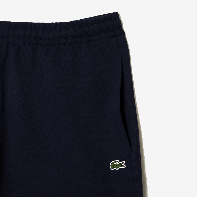 bleu marine 166 V6HV430 Hommes Lacoste short en molleton de coton non gratté