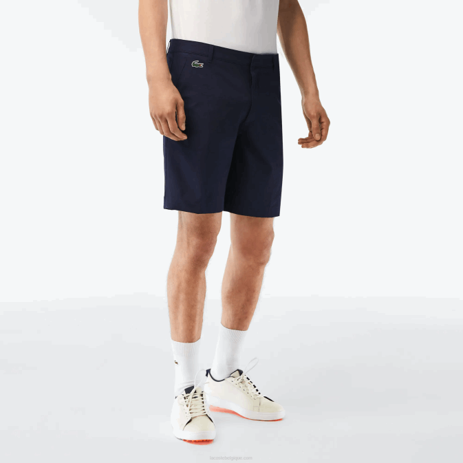 bleu marine 166 V6HV443 Hommes Lacoste short de golf stretch léger sport